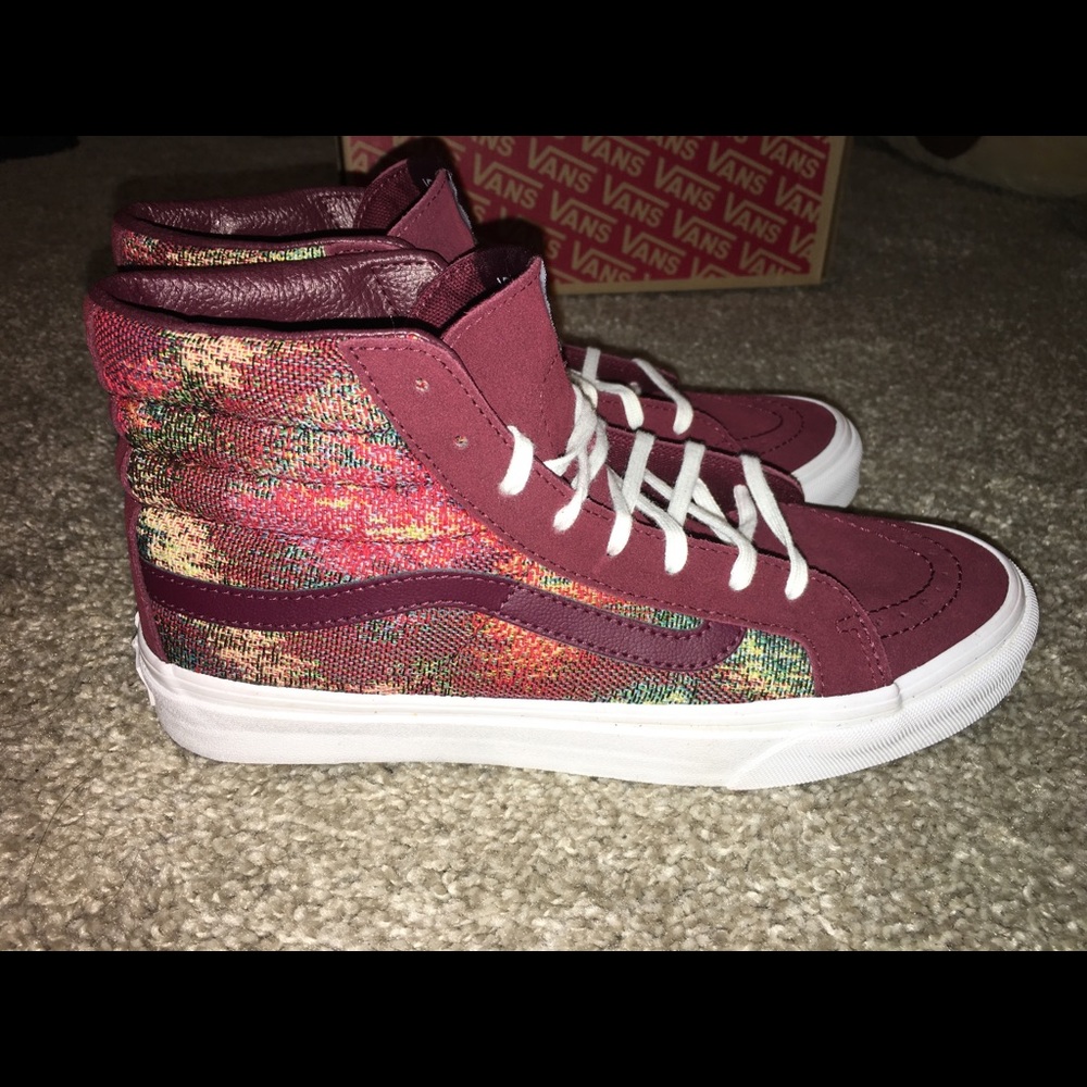 BRAND NEW Vans never worn, with box and with tags!